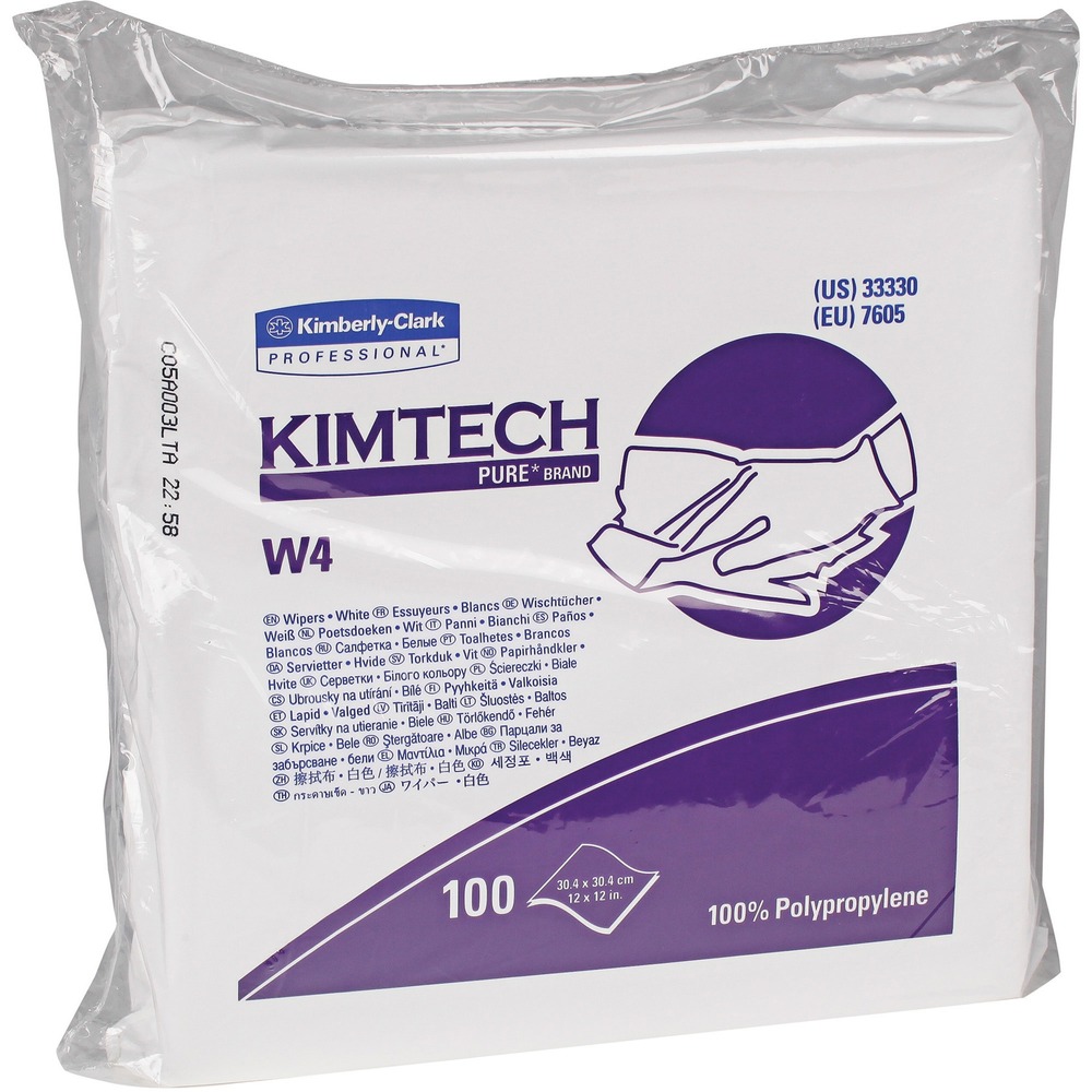 Kimtech Pure W4 Dry Wipers 33330