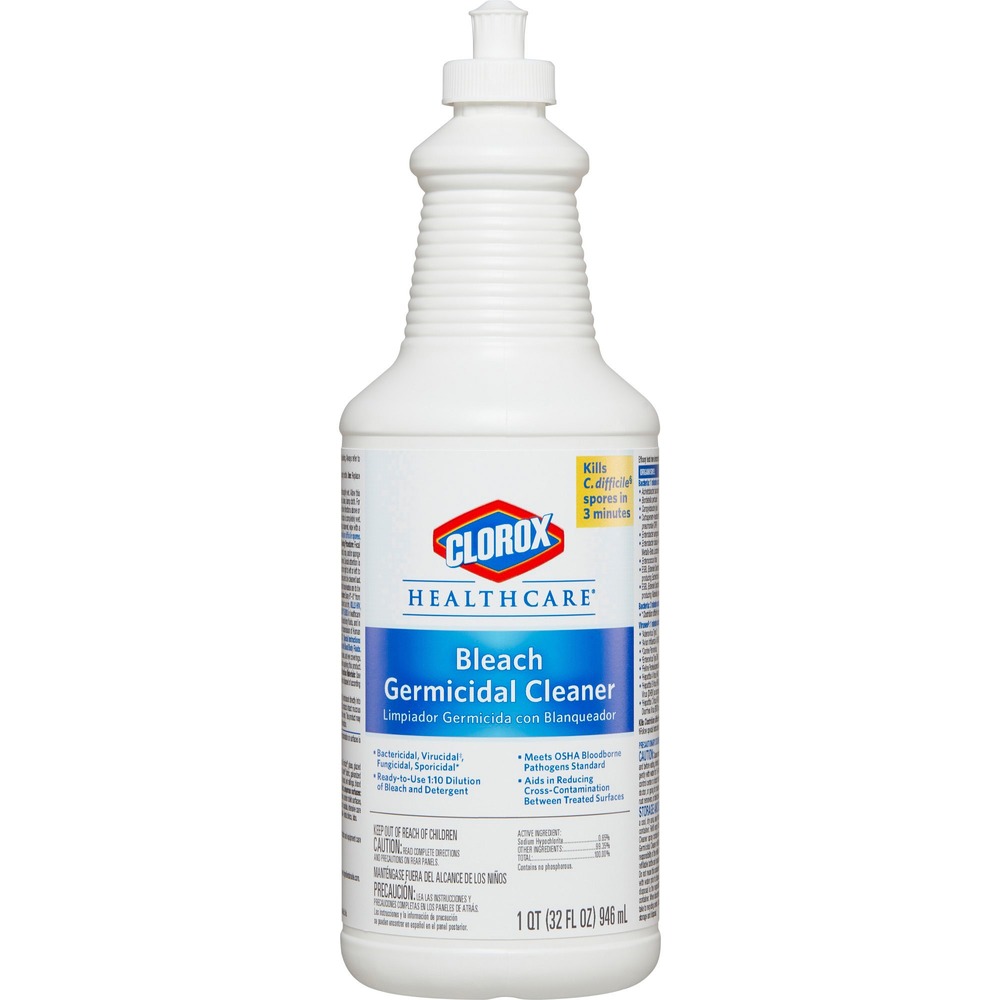Clorox Healthcare Bleach Germicidal Cleaner Pull-Top 68832