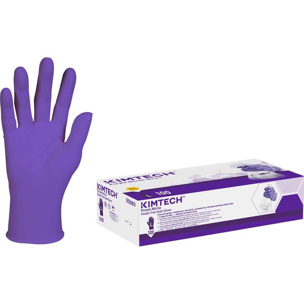 Kimtech Purple Nitrile Exam Gloves 55083