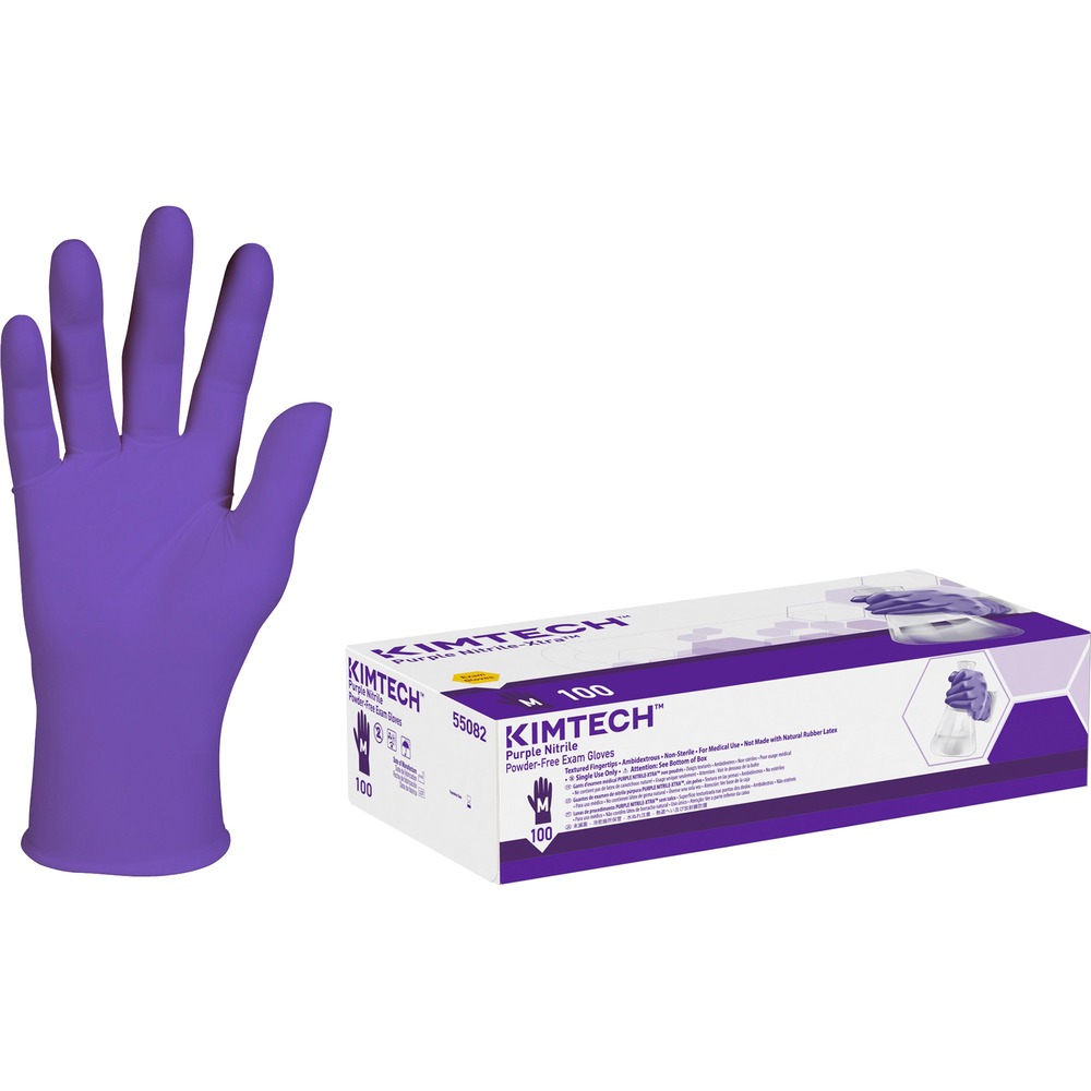 Kimtech Purple Nitrile Exam Gloves 55082