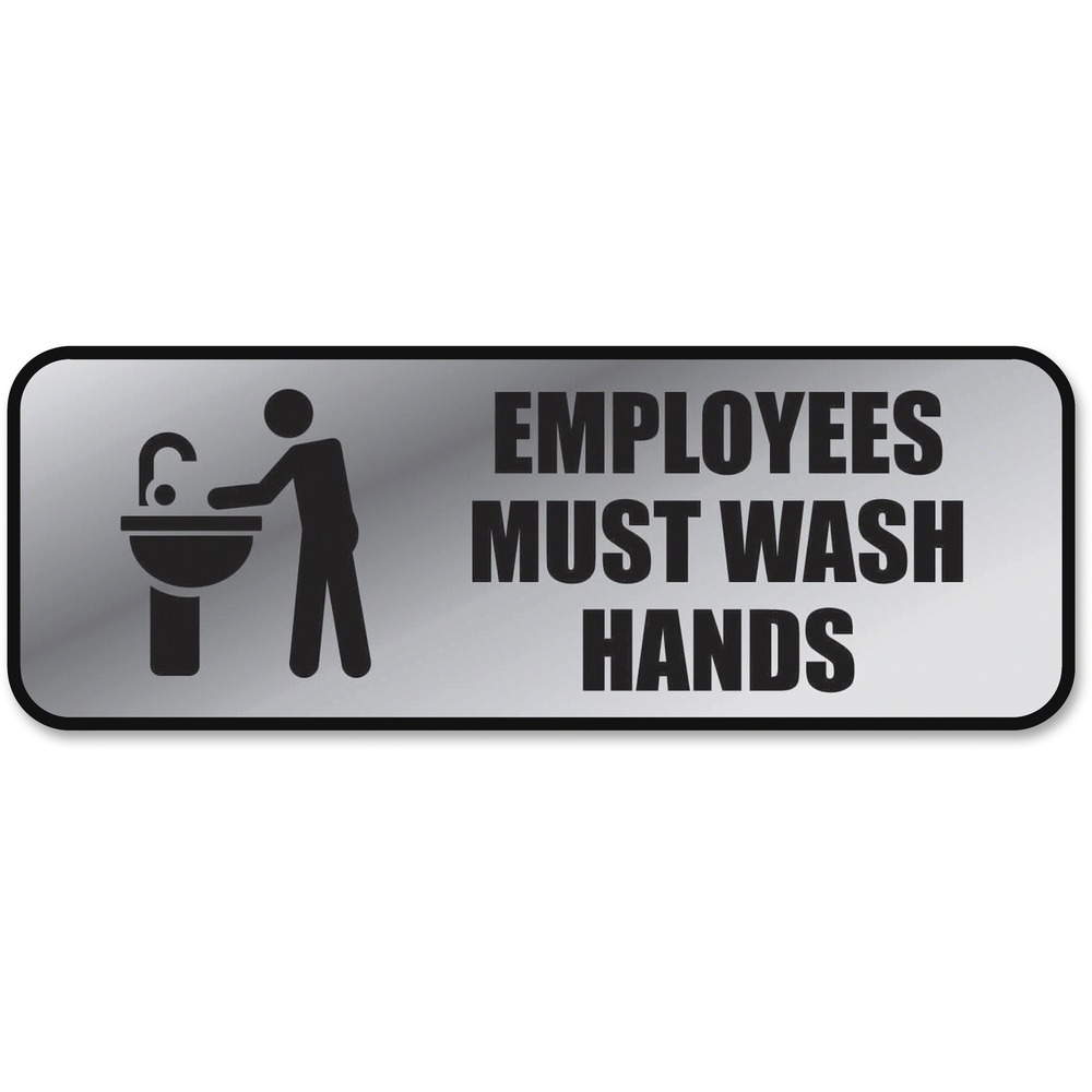 COSCO Employee Wash Hands Sign 98205
