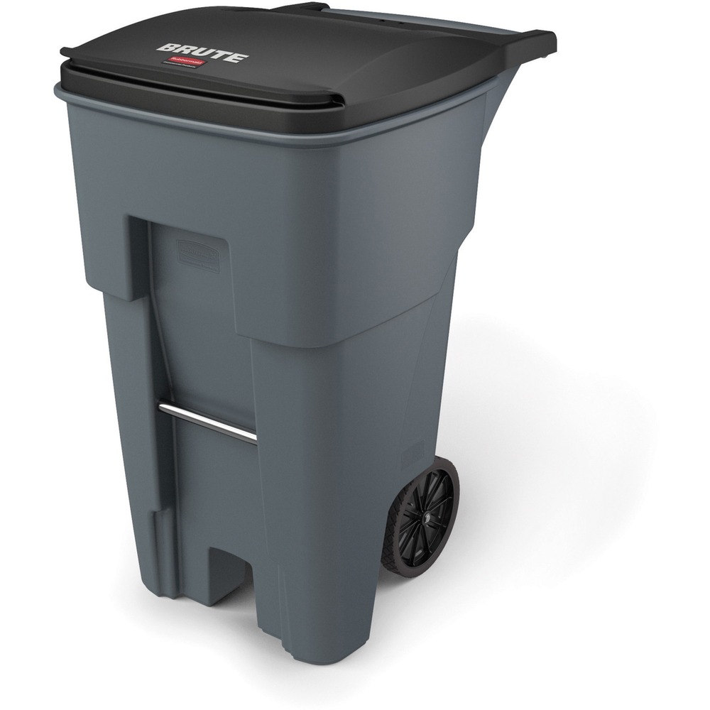 Rubbermaid Commercial Big Wheel General Roll-out Container 9W2100GY