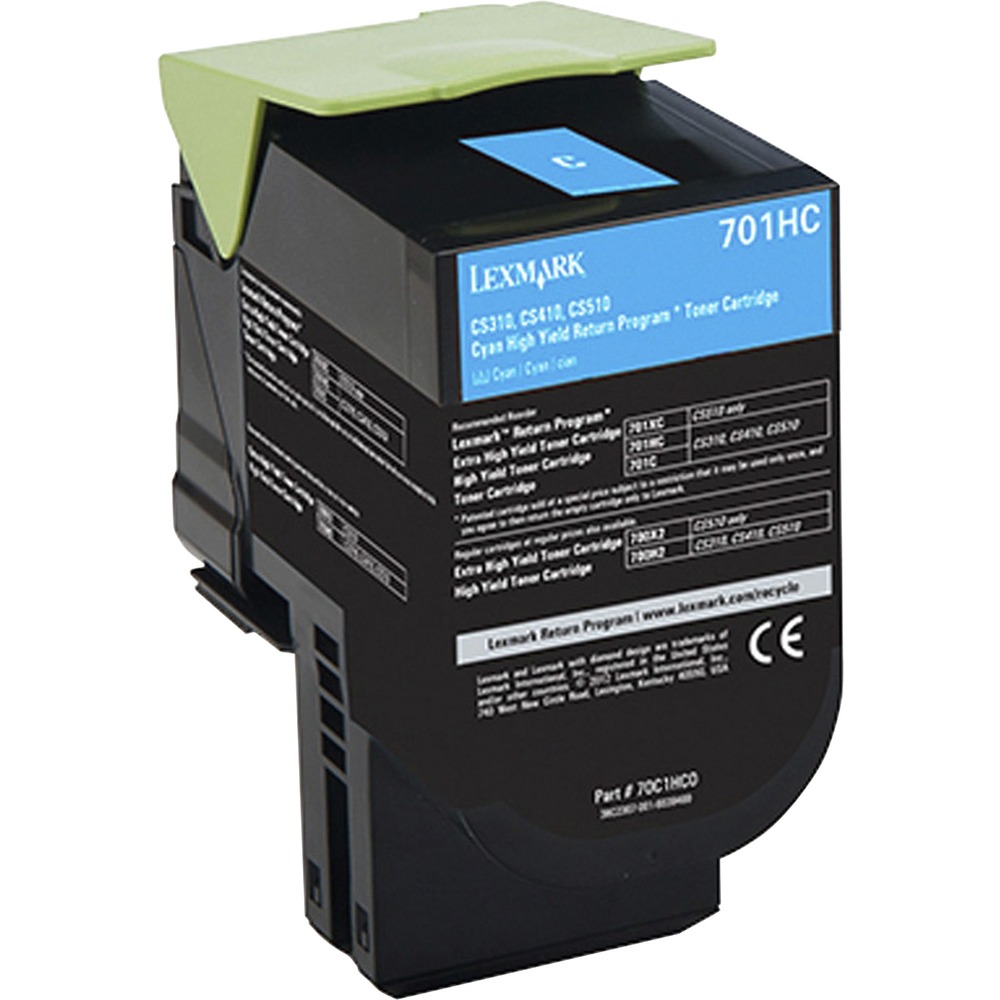 Lexmark 701HC Toner Cartridge 70C1HC0