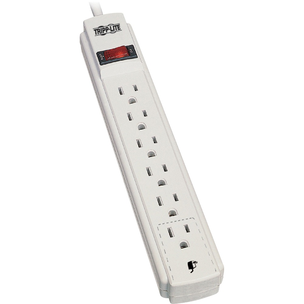 Tripp Lite Power It! 6-Outlet Power Strip 15 ft. (4.57 m) Cord PS615