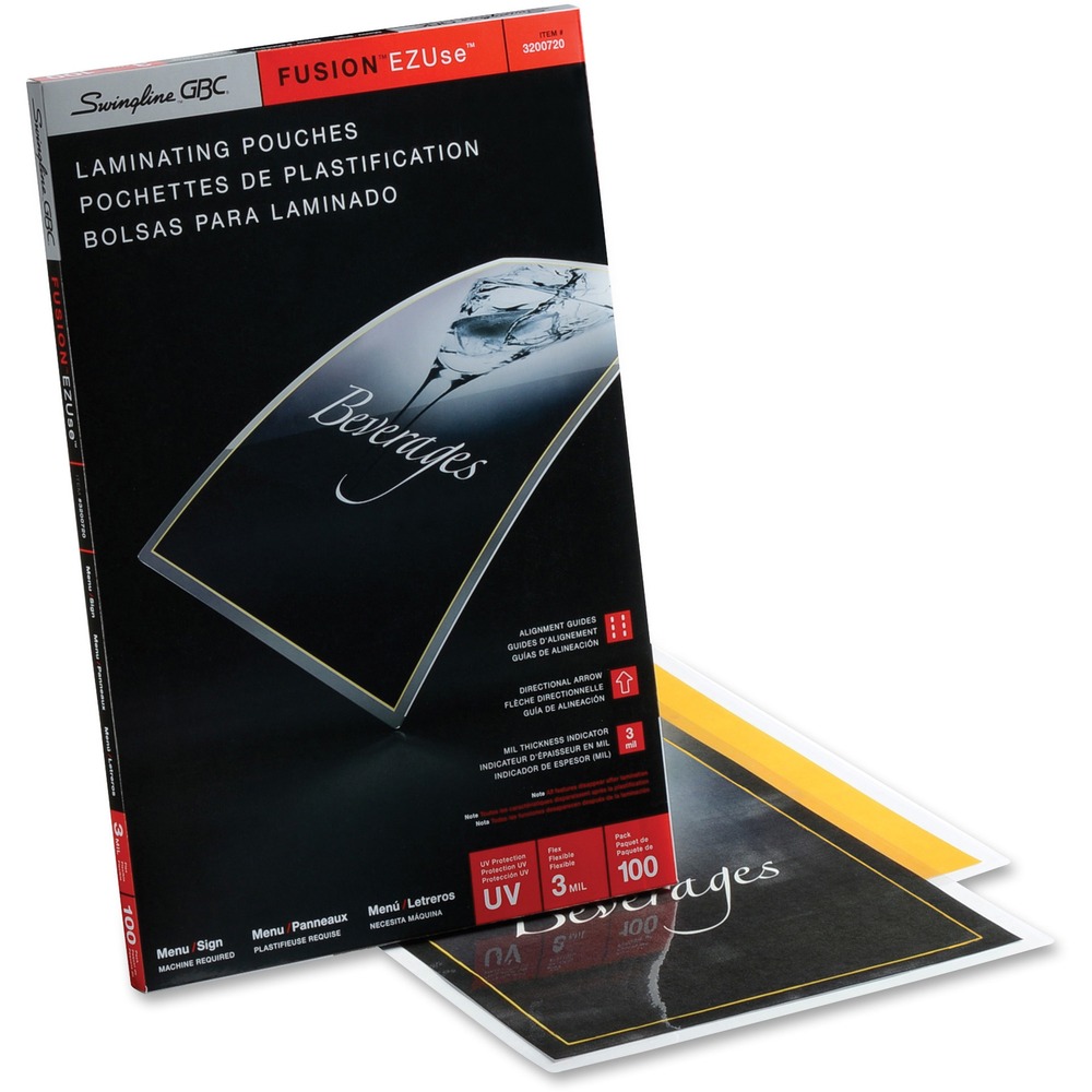 GBC Fusion EZUse Laminating Pouches 3200720