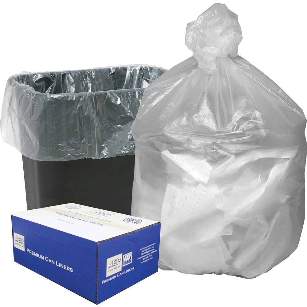 Webster High Density Commercial Can Liners HD24338N