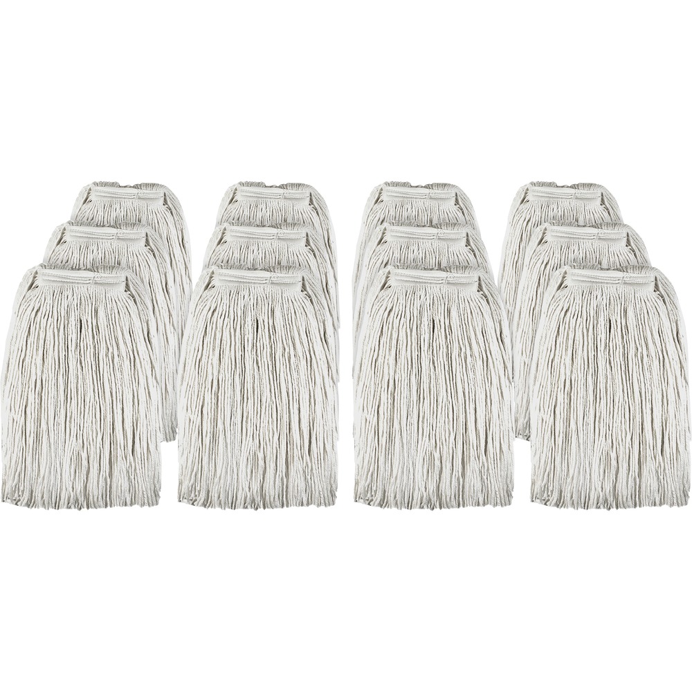 1029763970__59899.jpg Genuine Joe Cotton Blend Mop Refill 48259CT - Image 1