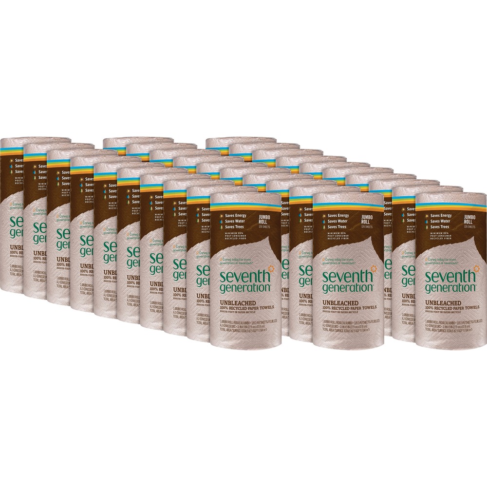 1030979461__15176.jpg Seventh Generation 100% Recycled Paper Towels 13720CT - Image 1