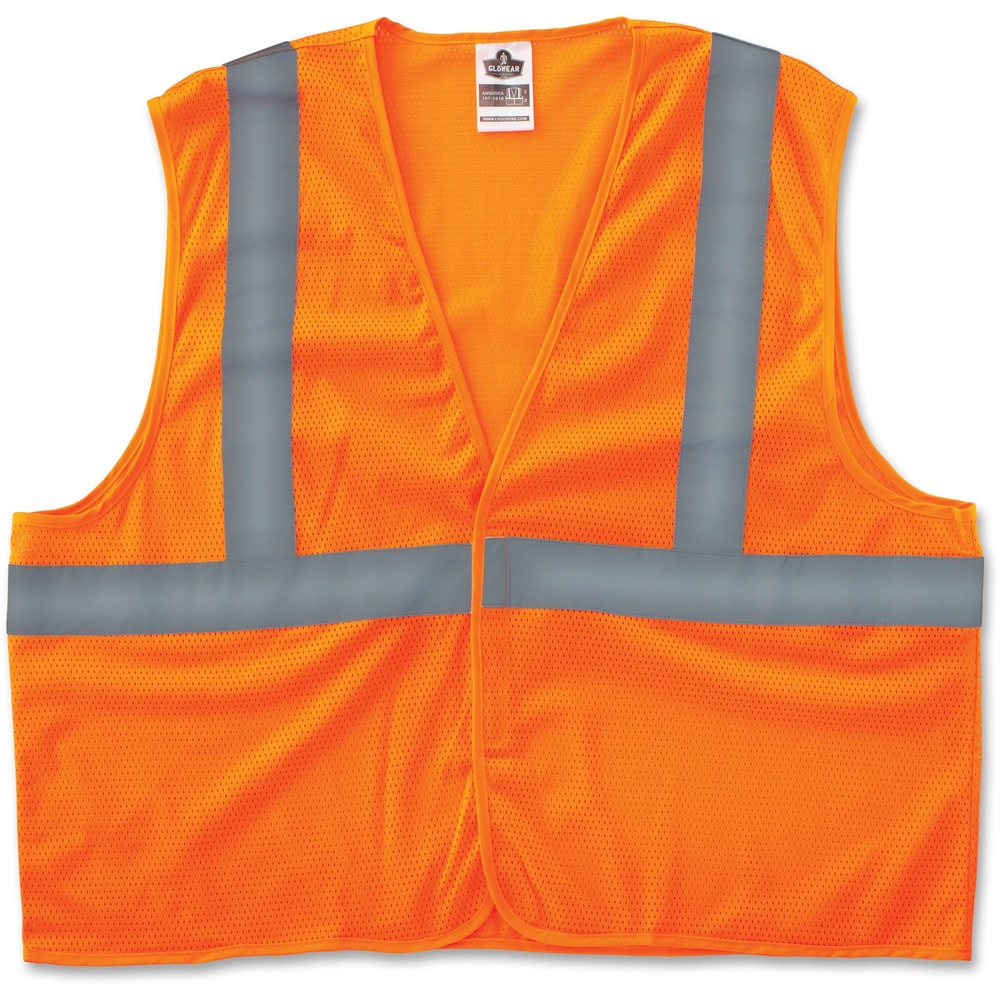 GloWear Class 2 Orange Super Econo Vest 20963