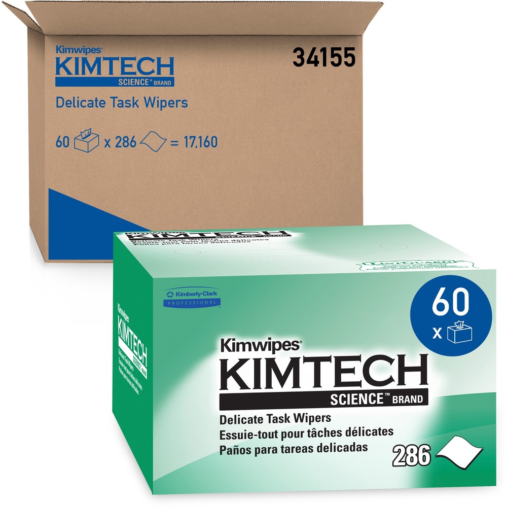 Kimtech Science Kimwipes Delicate Task Wipers 34155CT