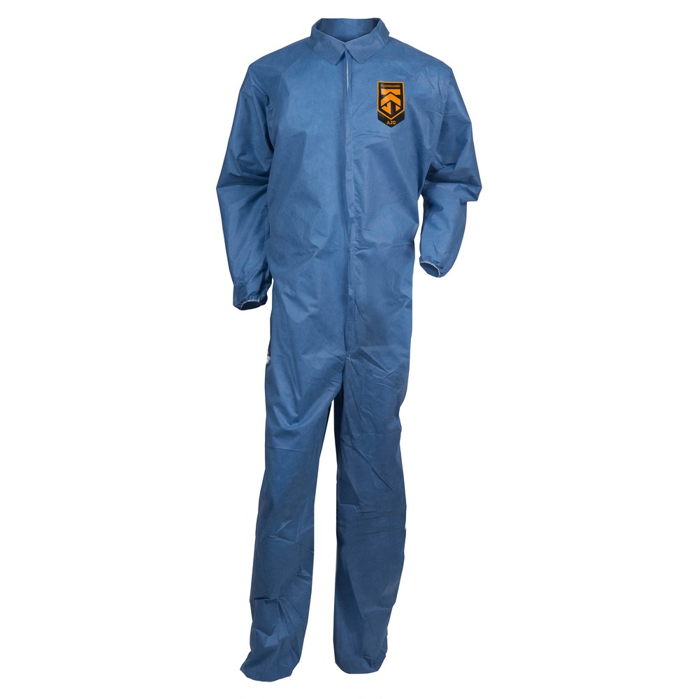 1031247733__26487.jpg KleenGuard A20 Coveralls - Zipper Front, Elastic Back, Wrists & Ankles 58503 - Image 1