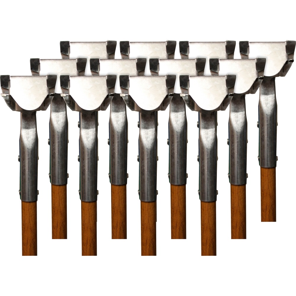 Genuine Joe Dust Mop Snap-on Wood Handle 02331CT