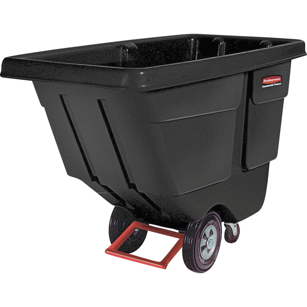 1033902958__64357.jpg Rubbermaid Commercial 850lb Capacity Utility Tilt Truck 131400BK - Image 1