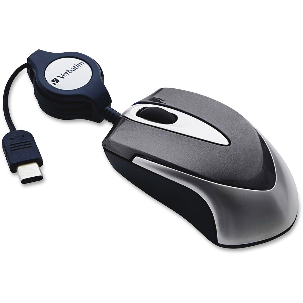 USB-C™ Mini Optical Travel Mouse - Black 99235