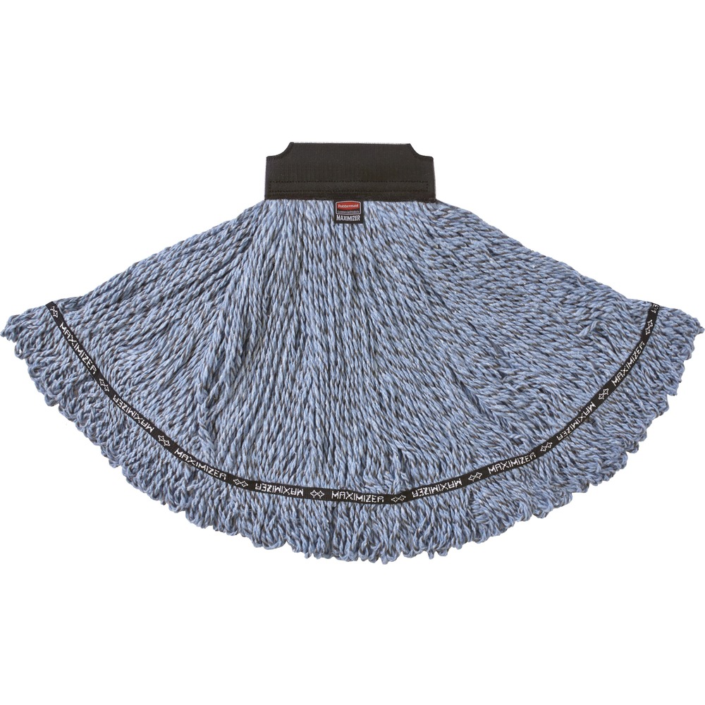 1034873711__14966.jpg Rubbermaid Commercial Medium Maximizer Microfiber Mophead 1924813CT - Image 1