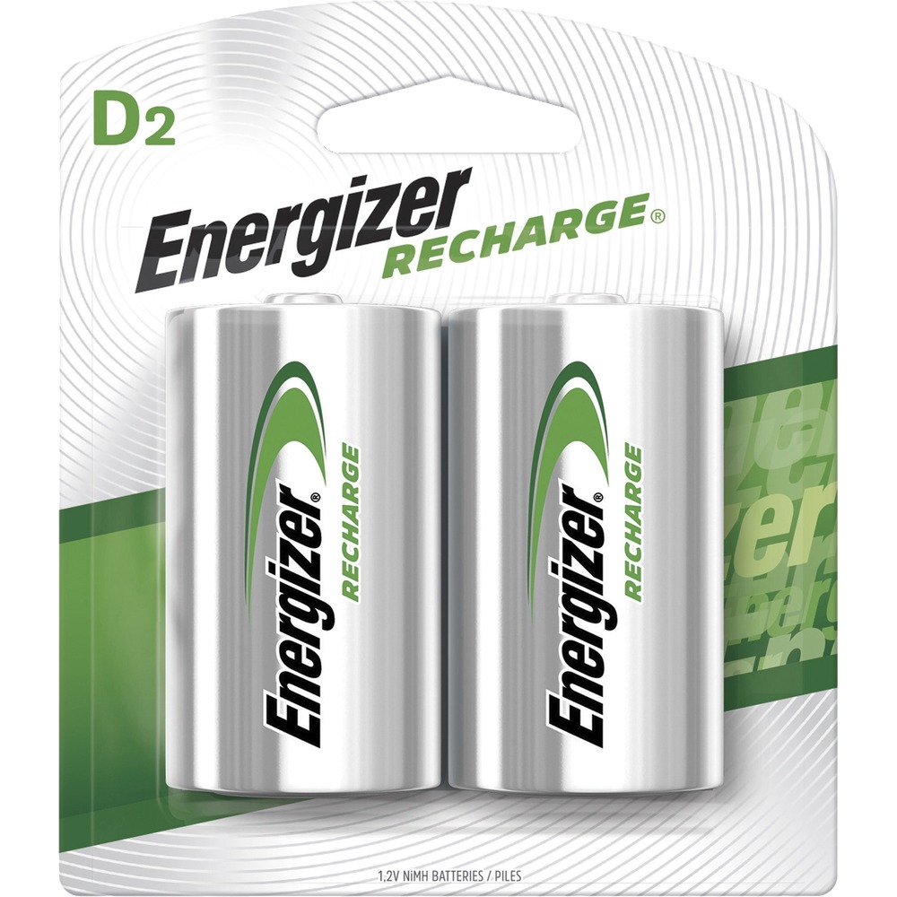 Energizer NiMH e2 Rechargeable D Batteries NH50BP2CT