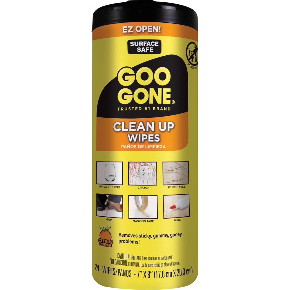 Goo Gone Tough Task Wipes 2000