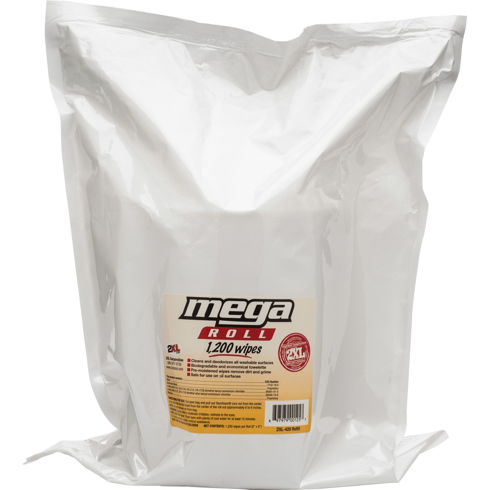 2XL Mega Roll Wipes Refill L420
