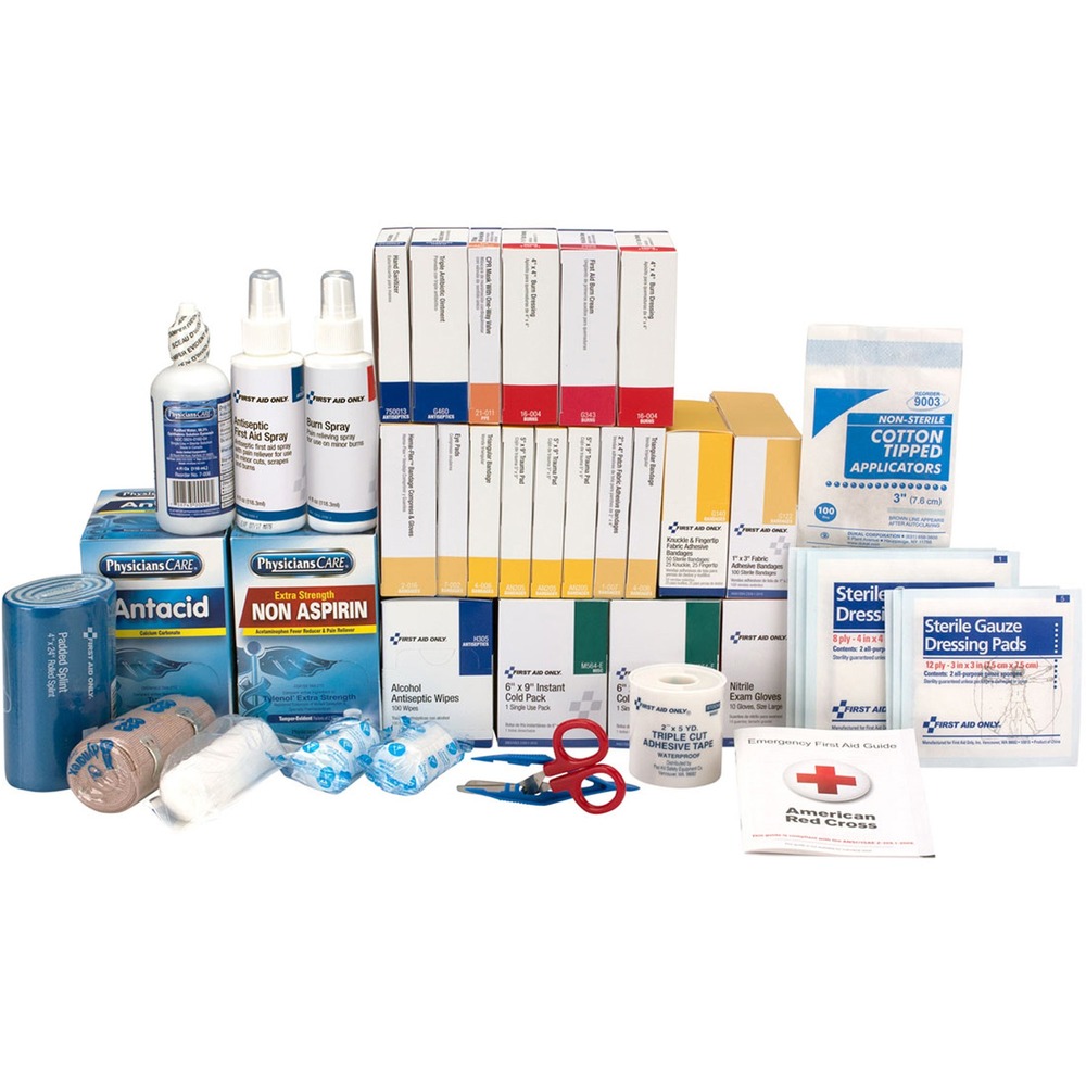 1035844885__52382.jpg First Aid Only 3-Shelf First Aid Refill with Medications - ANSI Compliant 90623 - Image 1