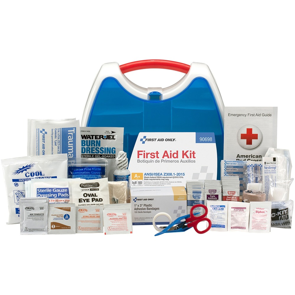 1035844887__95413.jpg First Aid Only 50-Person ReadyCare First Aid Kit - ANSI Compliant 90698 - Image 1