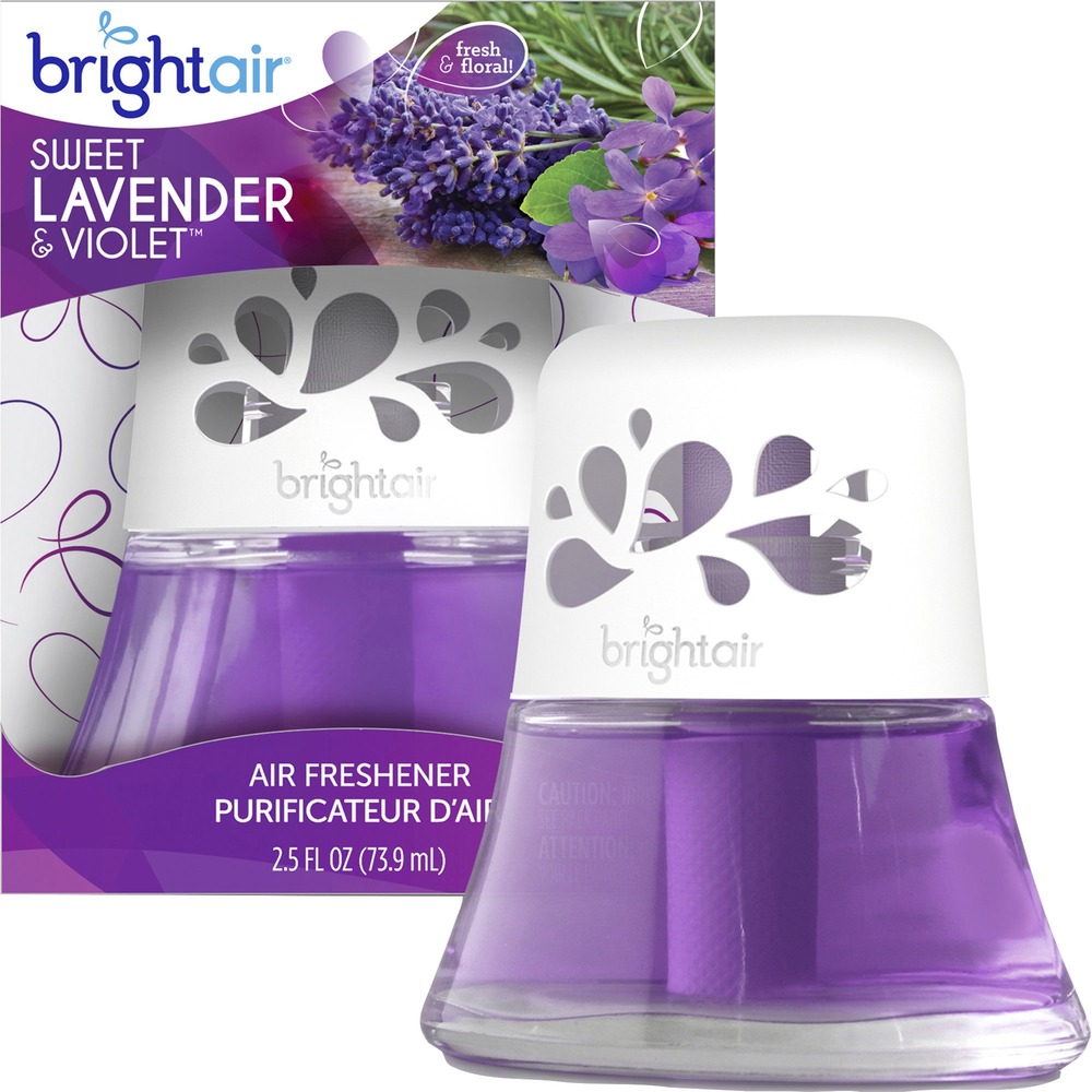 Bright Air Sweet Lavender & Violet Scented Oil Air Freshener 900288