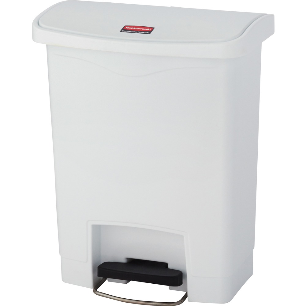 Rubbermaid Commercial Slim Jim 8-gal Step-On Container 1883555