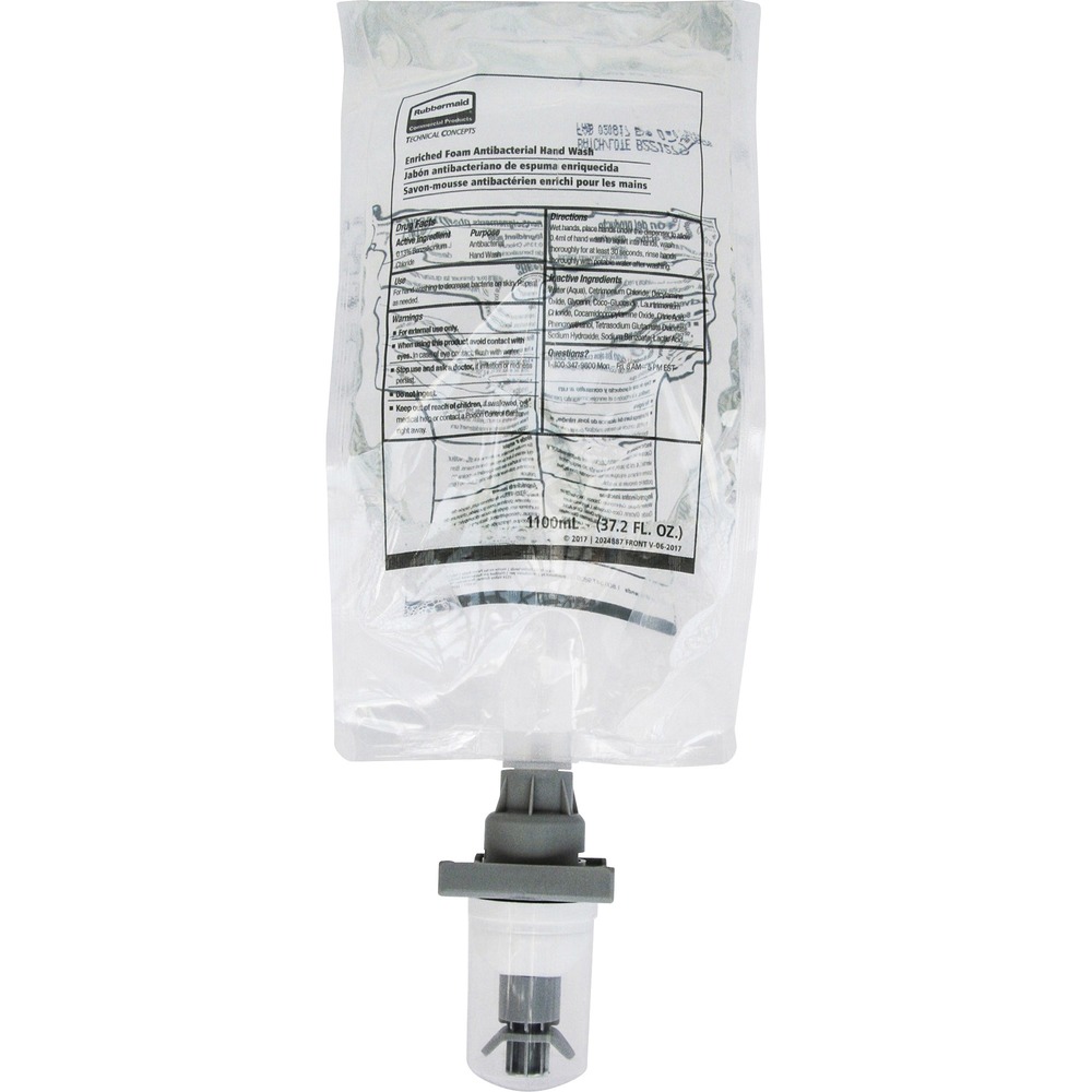 Rubbermaid Commercial E2 Antibacterial Foam Soap Refill 2018595