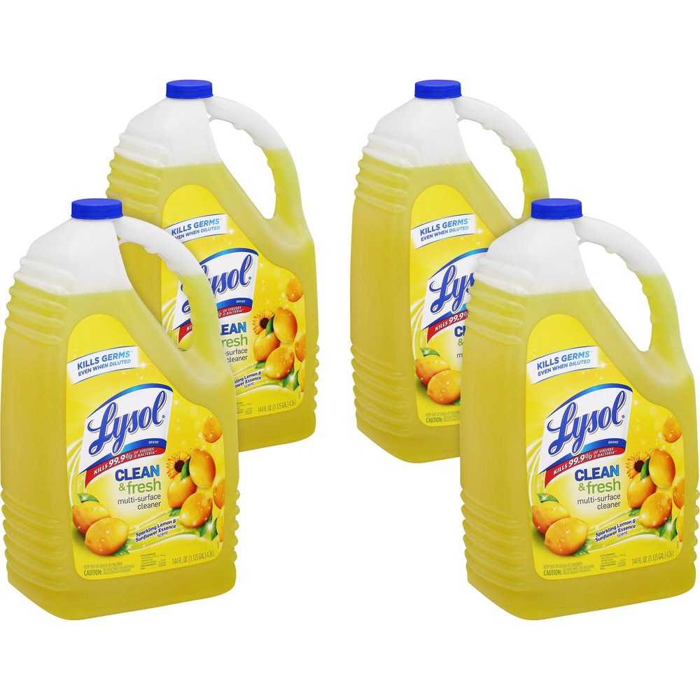 Lysol Clean/Fresh Lemon Cleaner 77617CT