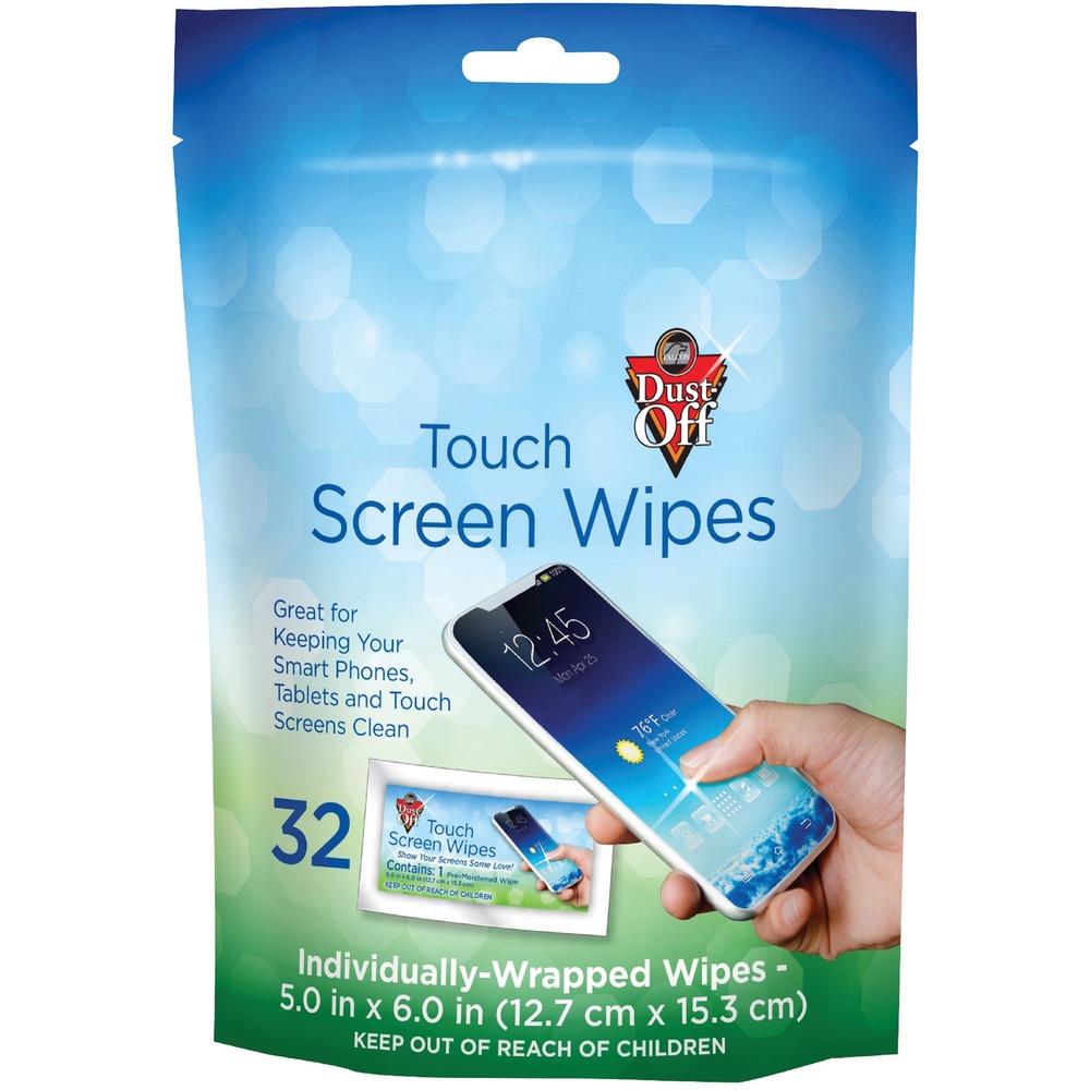 Dust-Off Electronics Screen Wipes - DTSW32 DTSW32M