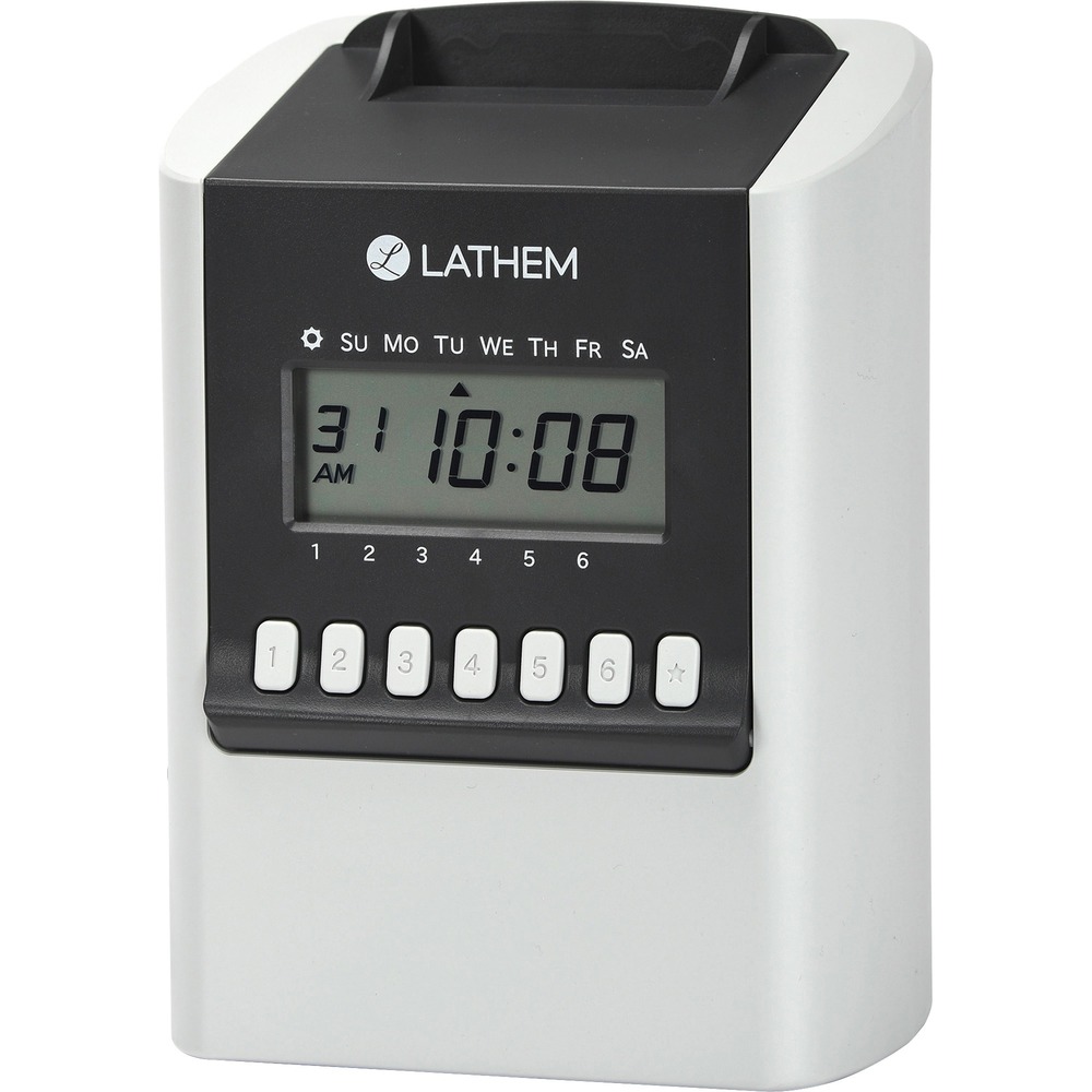 Lathem 700E Calculating Electronic Time Clock 700E