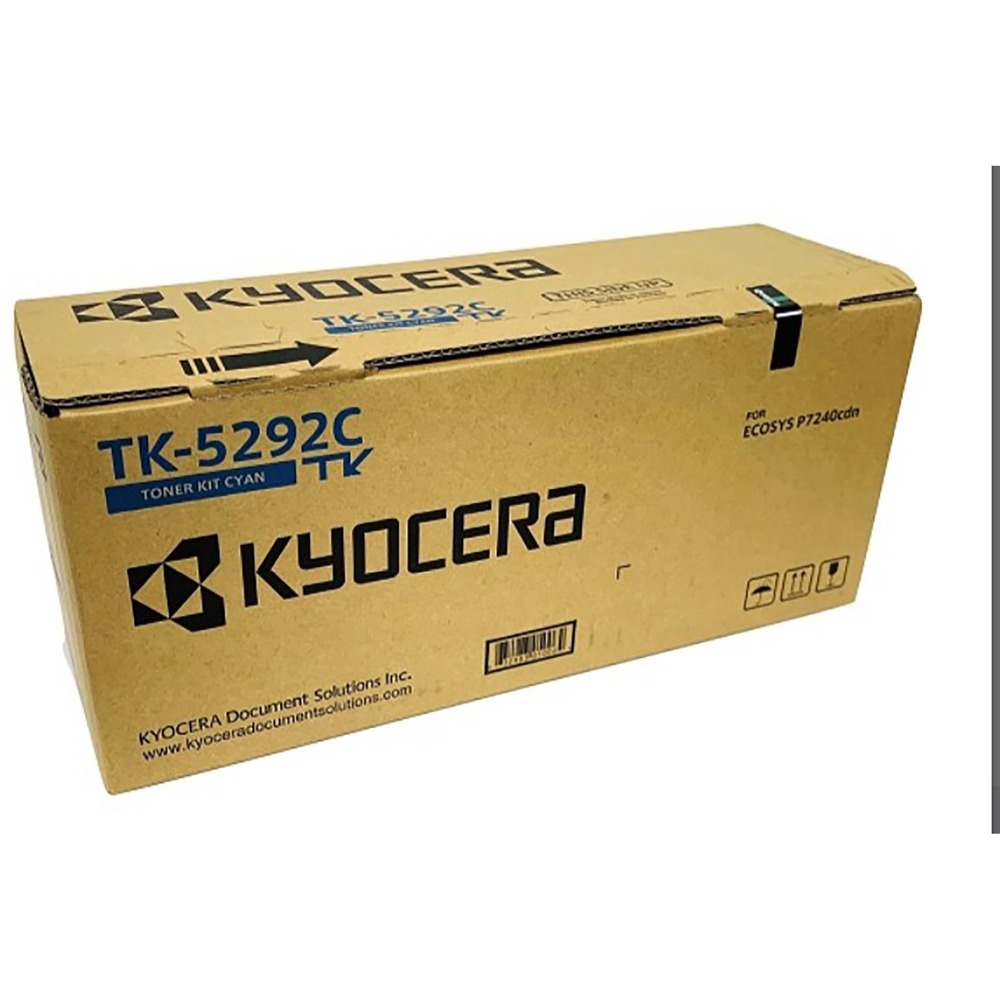 1054607484__04135.jpg Kyocera TK-5292C Original Laser Toner Cartridge - Cyan - 1 Each TK5292C - Image 1