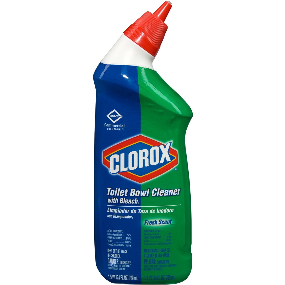 1056307796__08229.jpg Clorox Commercial Solutions Manual Toilet Bowl Cleaner w/ Bleach 00031BD - Image 1