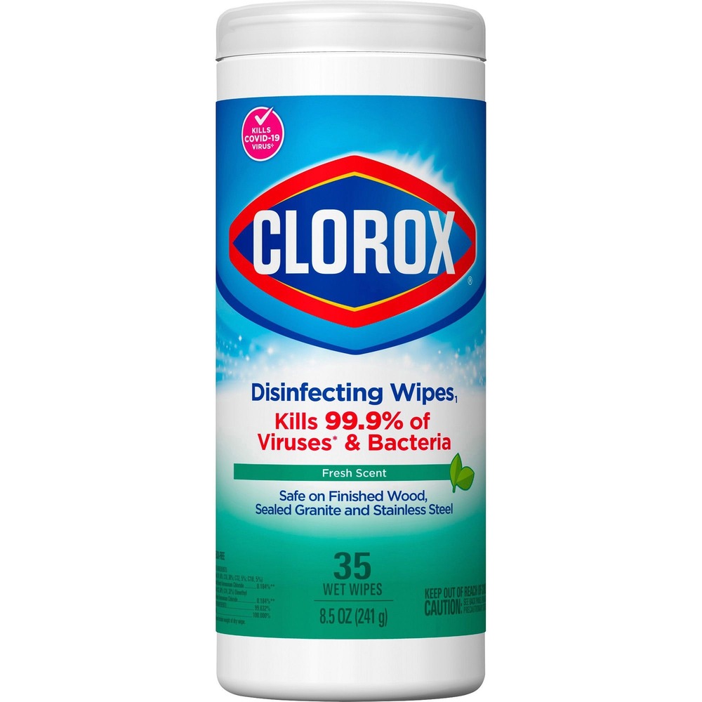 Clorox Disinfecting Cleaning Wipes - Bleach-Free 01593PL