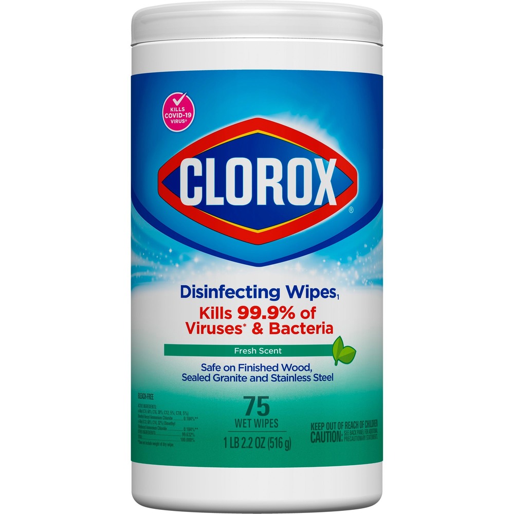 Clorox Disinfecting Wipes, Bleach-Free Cleaning Wipes 01656PL