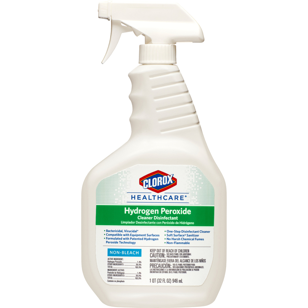 Clorox Healthcare Hydrogen Peroxide Cleaner Disinfectant Spray 30828PL