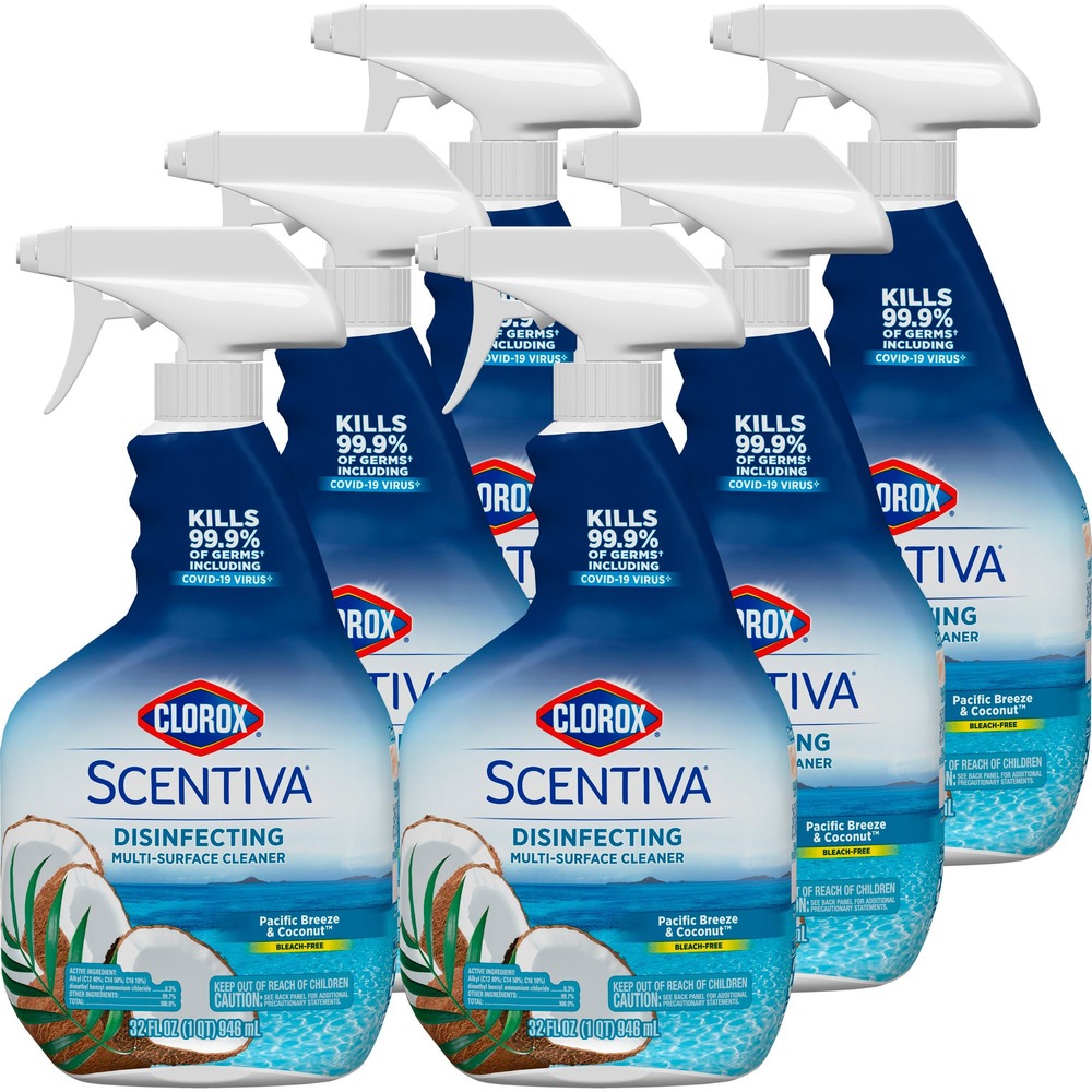 Clorox Scentiva Multi-Surface Cleaner - Bleach-free 31774CT
