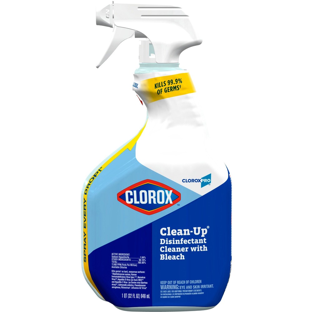 CloroxPro&trade; Clean-Up Disinfectant Cleaner with Bleach Spray 35417PL