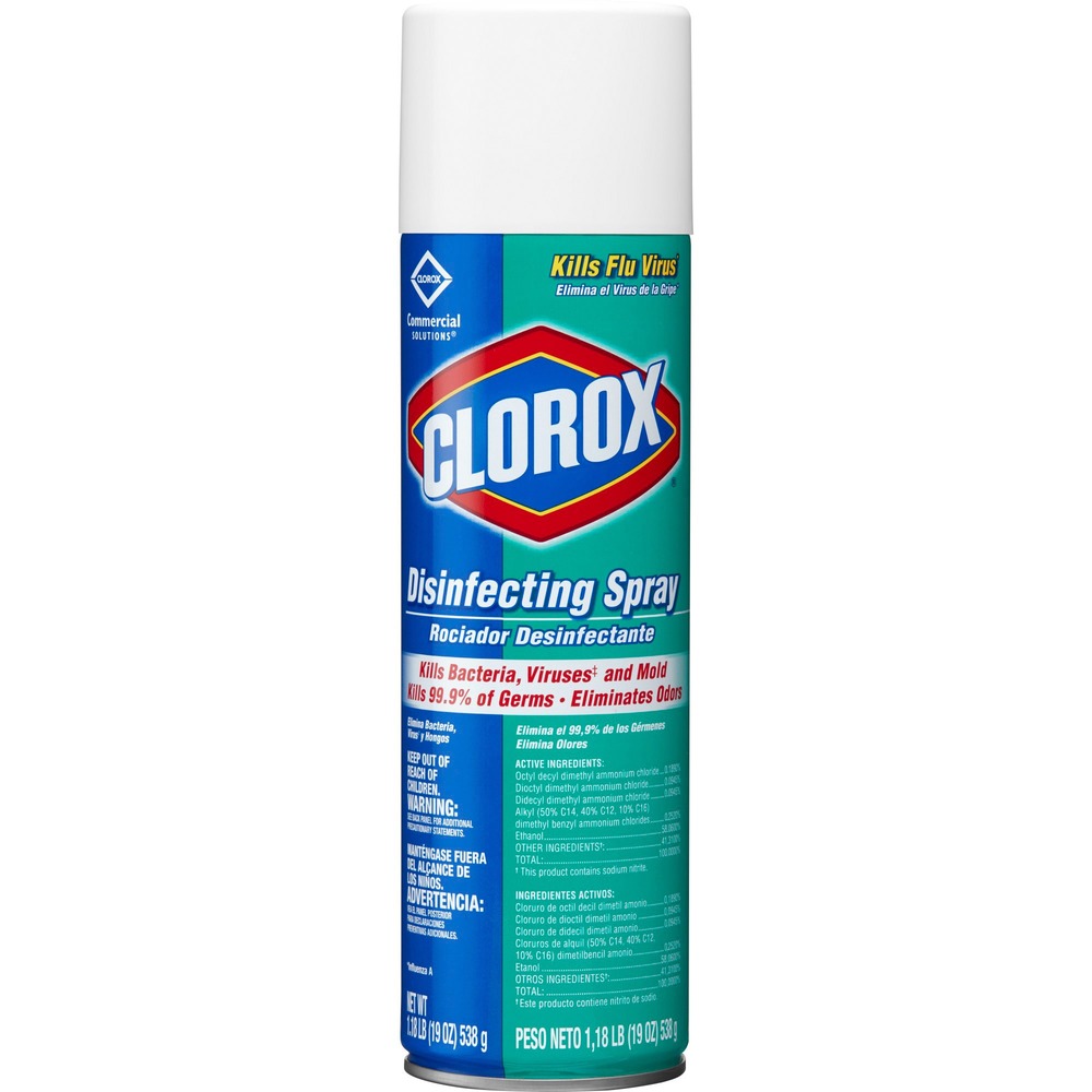 Clorox Commercial Solutions Disinfecting Aerosol Spray 38504BD