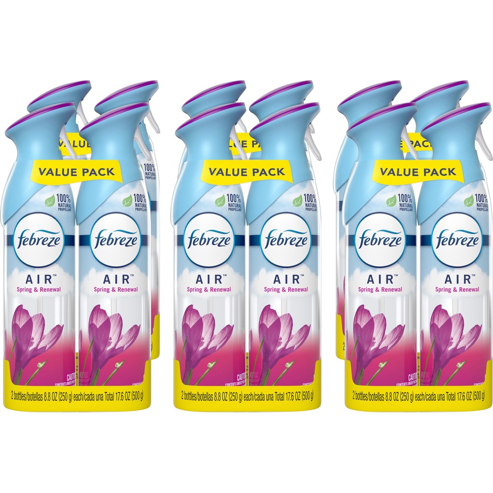 Febreze Air Spring/Renewal Spray Packs 97805CT
