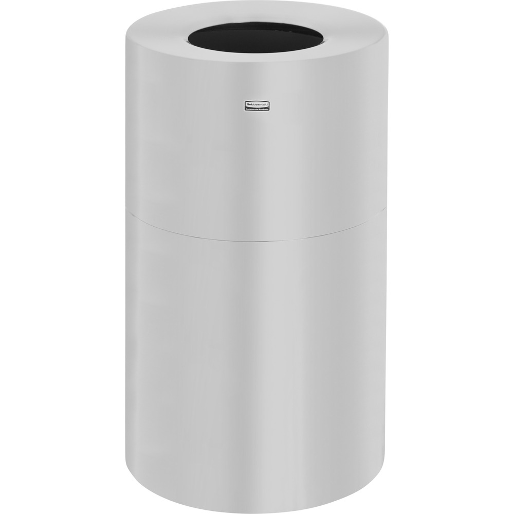 Rubbermaid Commercial Atrium Open Top Waste Container AOT35SANL