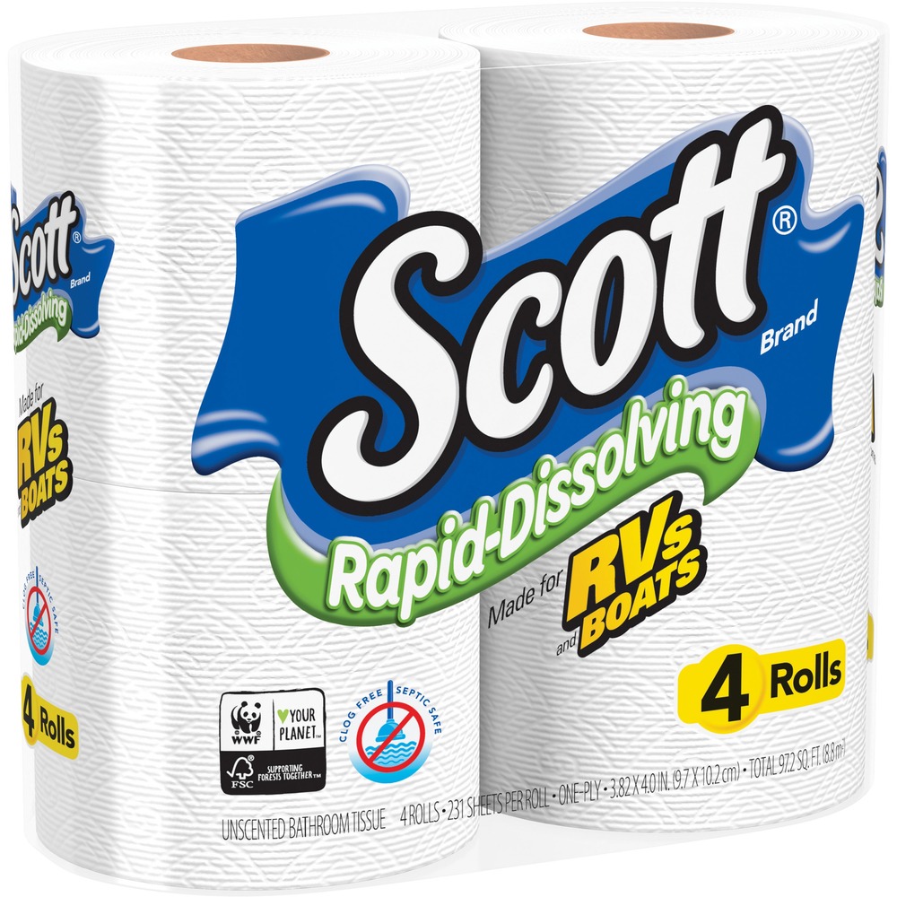 1061534753__32908.jpg Scott Rapid-Dissolving Toilet Paper 47617 - Image 1