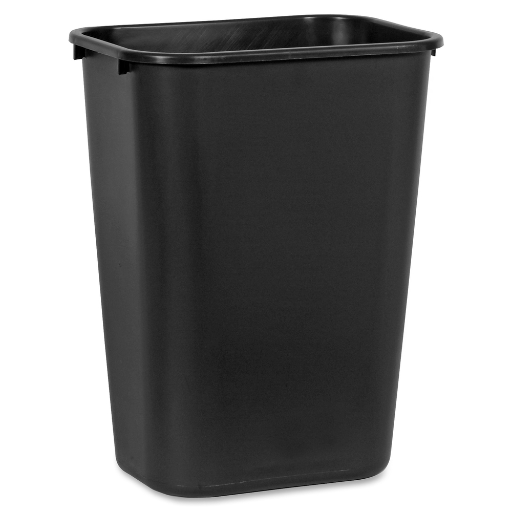 Rubbermaid Commercial 41 QT Large Deskside Wastebaskets 295700BKCT