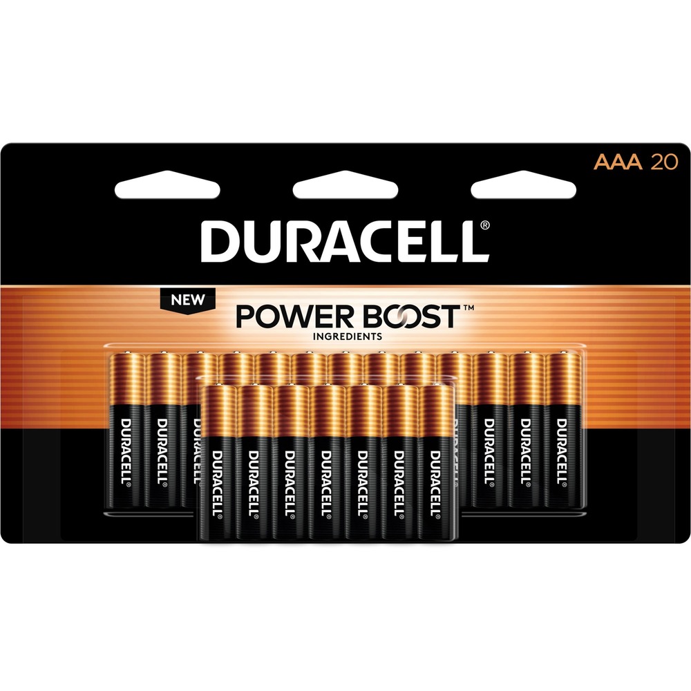 Duracell CopperTop Alkaline AAA Batteries MN2400B20CT