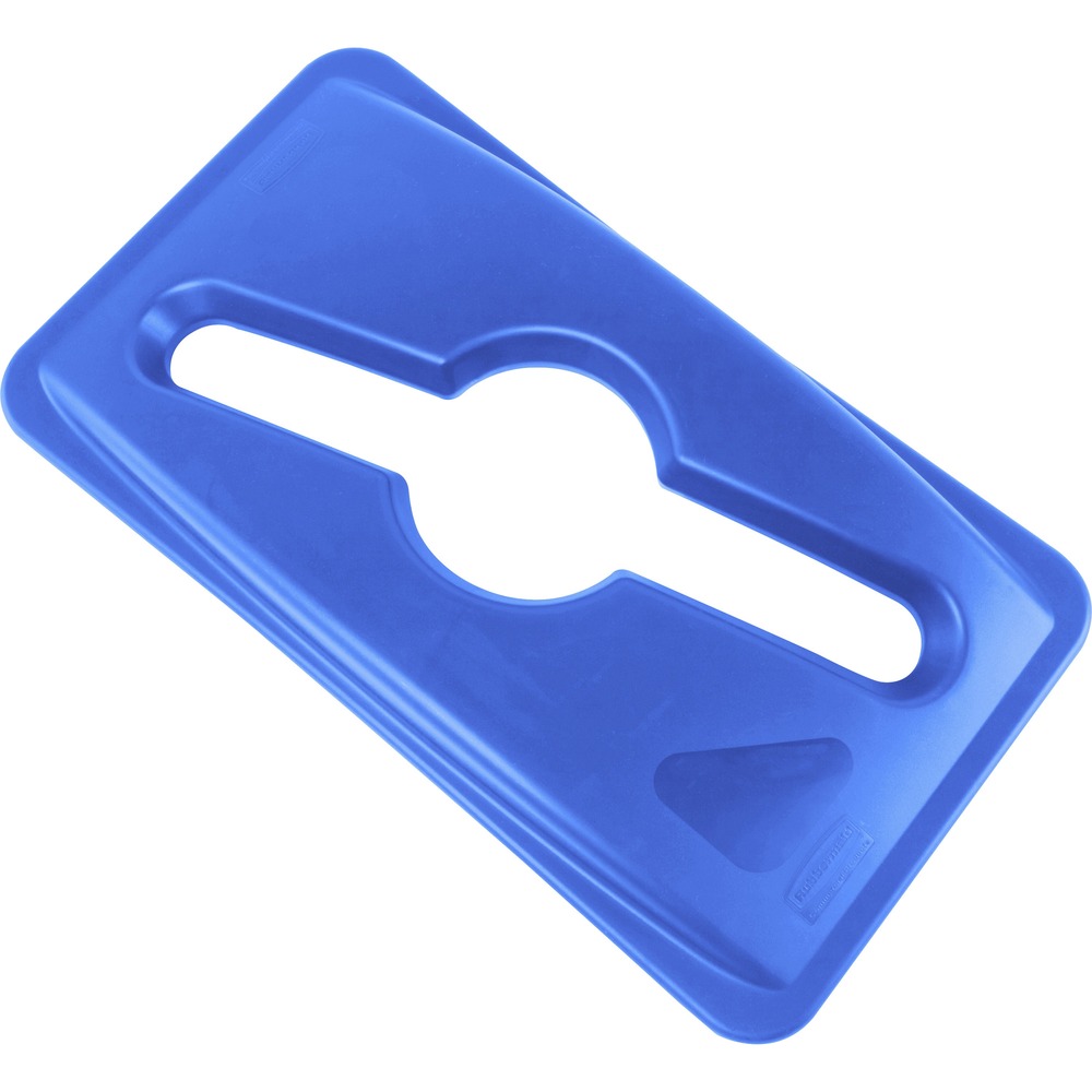 Rubbermaid Commercial Slim Jim Recycling Container Combo Tops 1788372CT