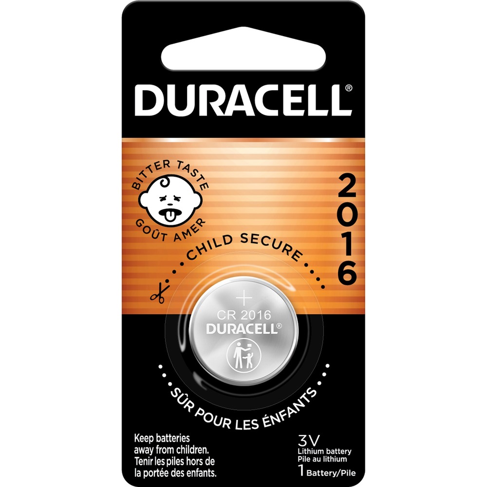 Duracell Duralock 2016 Lithium Battery DL2016BCT