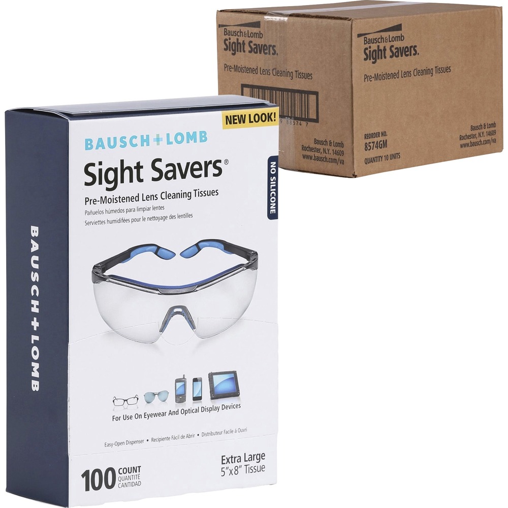 Bausch + Lomb Sight Savers Lens Cleaning Tissues 8574GMCT