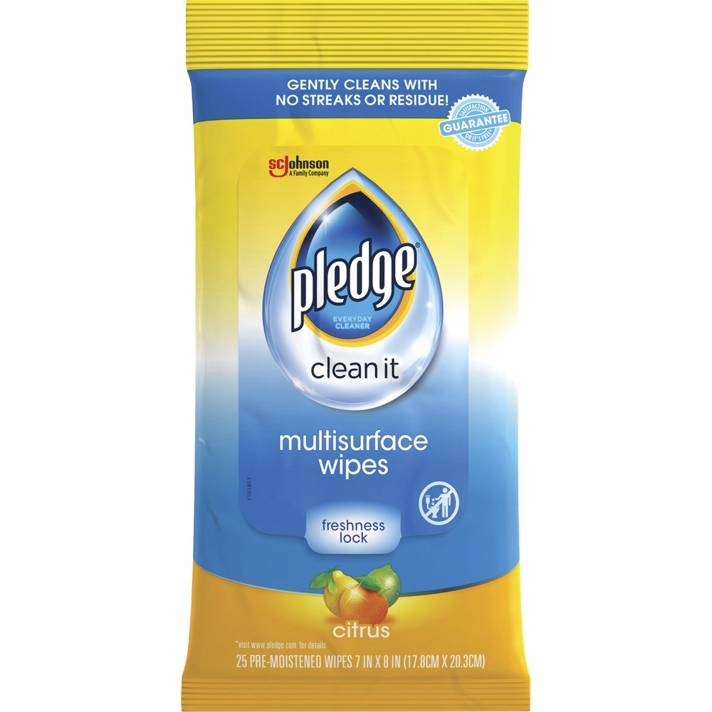 Pledge Multisurface Wipes 319249CT