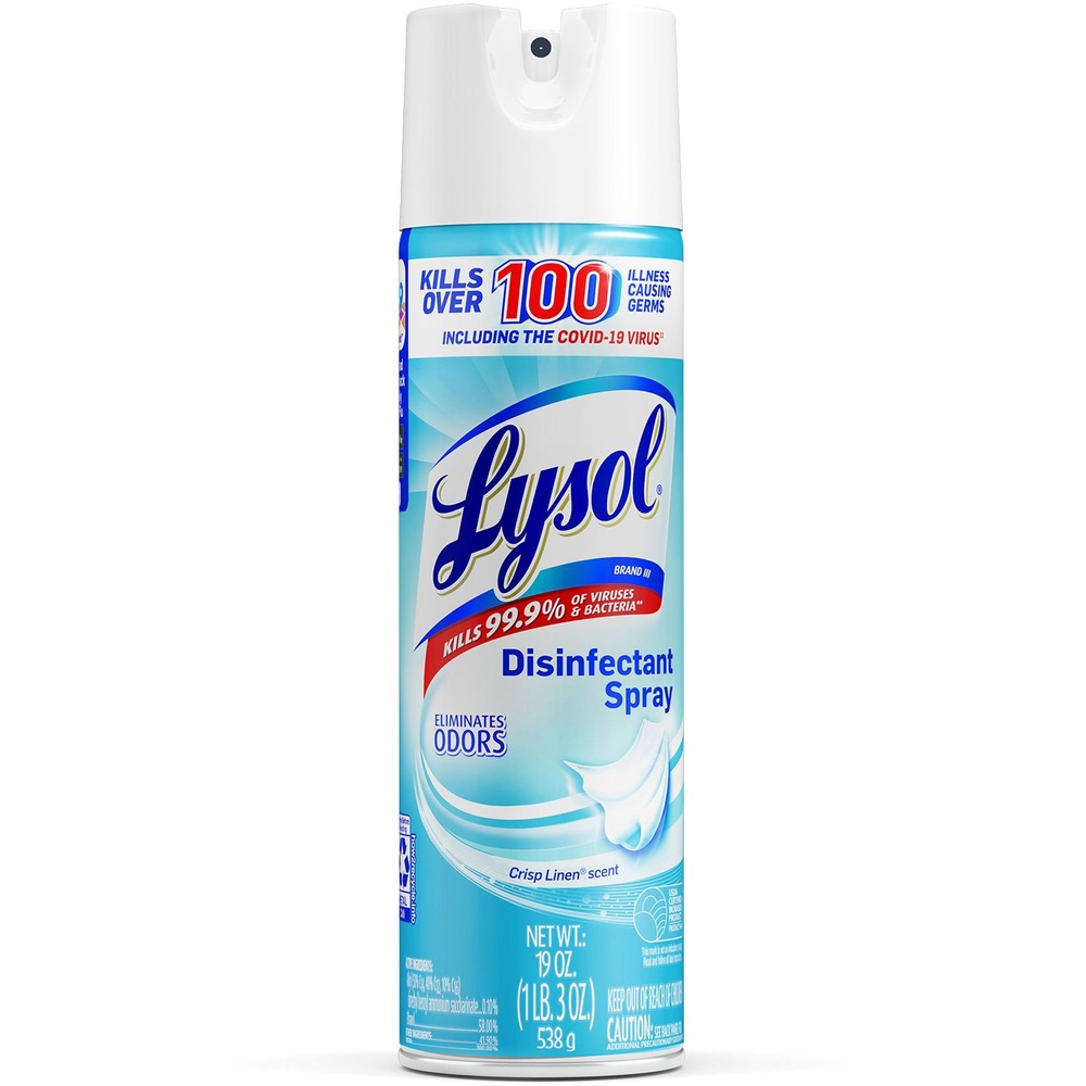 Lysol Crisp Linen Disinfectant Spray 79329