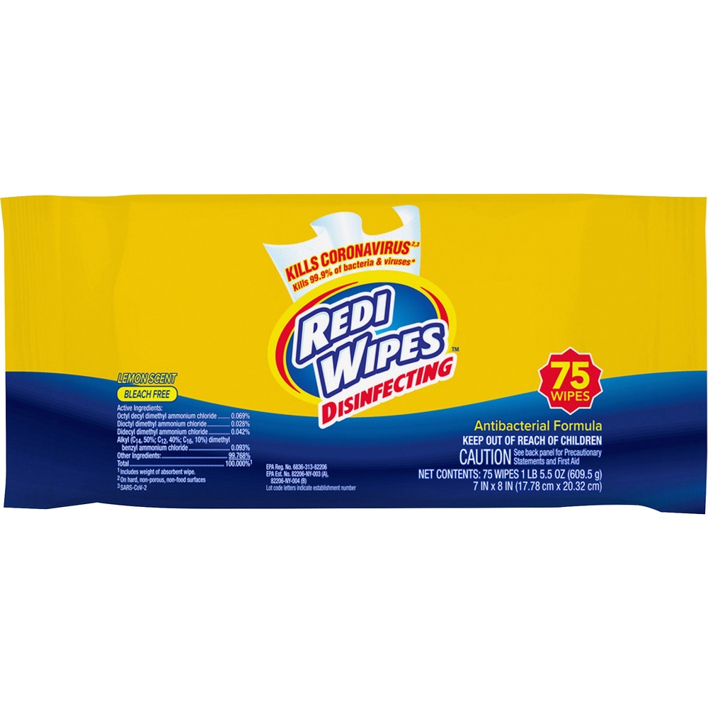 U.S. Nonwovens Disinfecting Redi Wipes REDIW135