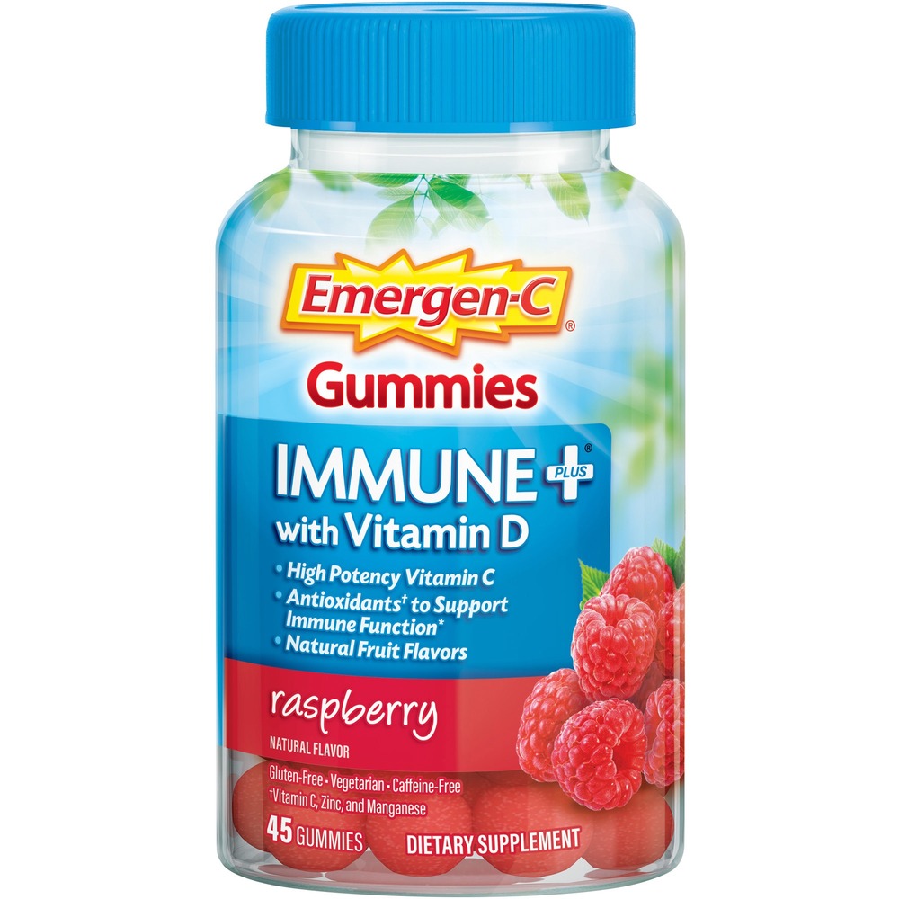 Emergen-C Immune+ Raspberry Gummies 10047